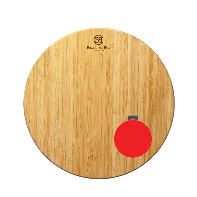 Decorative Holiday Ornament Cutting and Serving Board 1 Decorative Holiday Ornament Cutting and Serving Board 1