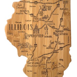 Destination Illinois Cutting & Serving Board 1 Destination Illinois Cutting & Serving Board 1