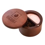 Rock & Branch® Acacia Duet Salt Box 1 Rock & Branch® Acacia Duet Salt Box 1