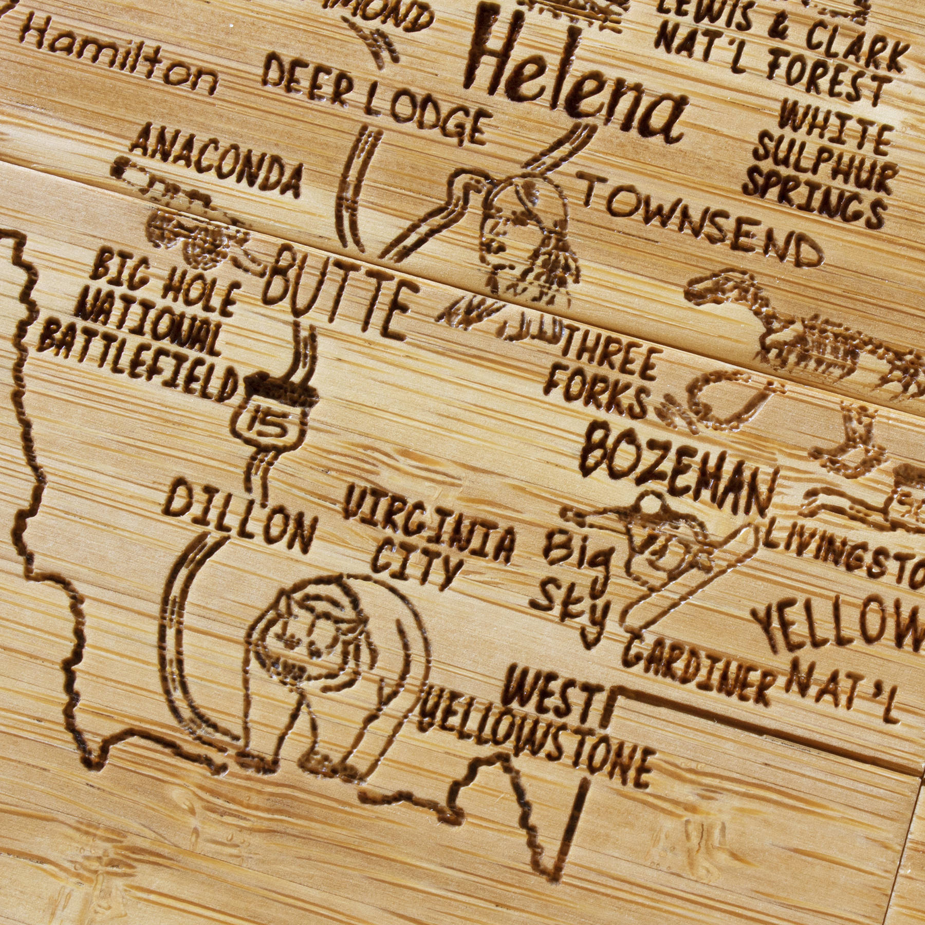 Montana Puzzle Coaster Set 1