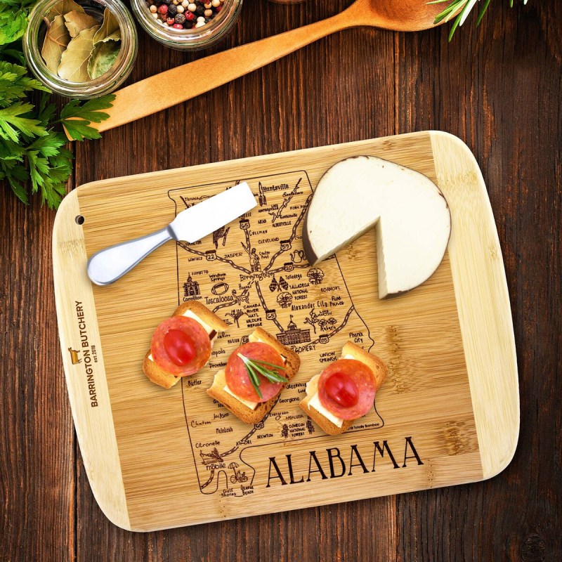 A Slice of Life Alabama Serving & Cutting Board 1 A Slice of Life Alabama Serving & Cutting Board 1