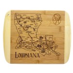 A Slice of Life Louisiana Serving & Cutting Board 1 A Slice of Life Louisiana Serving & Cutting Board 1