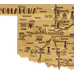 Destination Oklahoma Cutting & Serving Board 1 Destination Oklahoma Cutting & Serving Board 1