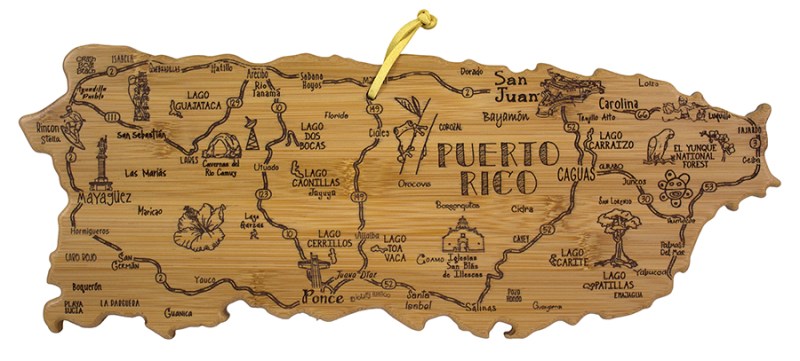 Destination Puerto Rico Cutting & Serving Board 1 Destination Puerto Rico Cutting & Serving Board 1