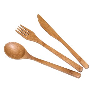 3-Piece Flatware Set - Knife, Fork, Spoon 1 3-Piece Flatware Set - Knife, Fork, Spoon 1