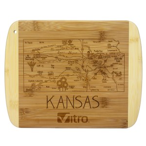 A Slice of Life Kansas Serving & Cutting Board 1 A Slice of Life Kansas Serving & Cutting Board 1