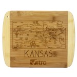 A Slice of Life Kansas Serving & Cutting Board 1 A Slice of Life Kansas Serving & Cutting Board 1