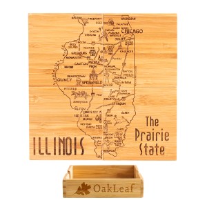 Illinois Puzzle Coaster Set 1 Illinois Puzzle Coaster Set 1