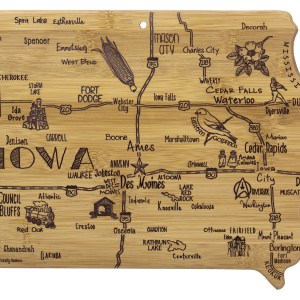 Destination Iowa Cutting & Serving Board 1 Destination Iowa Cutting & Serving Board 1