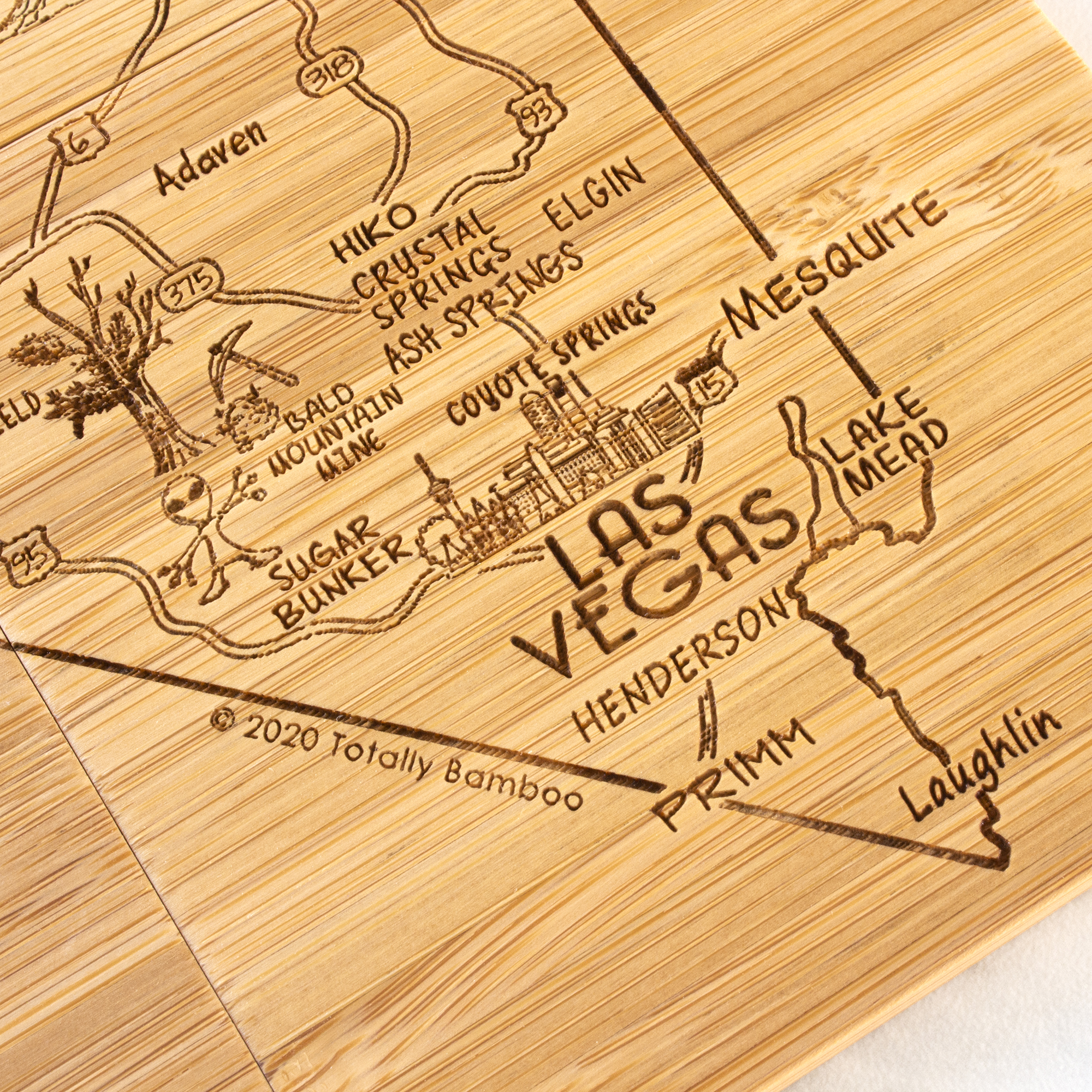 Nevada Puzzle Coaster Set 1