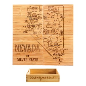 Nevada Puzzle Coaster Set 1 Nevada Puzzle Coaster Set 1