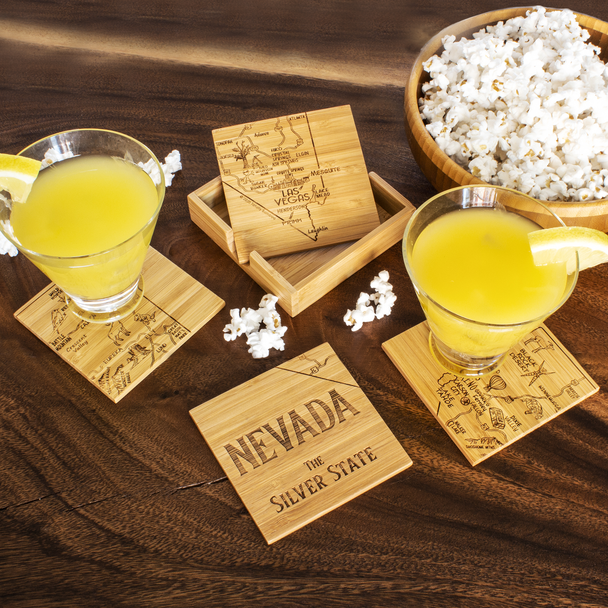 Nevada Puzzle Coaster Set 1