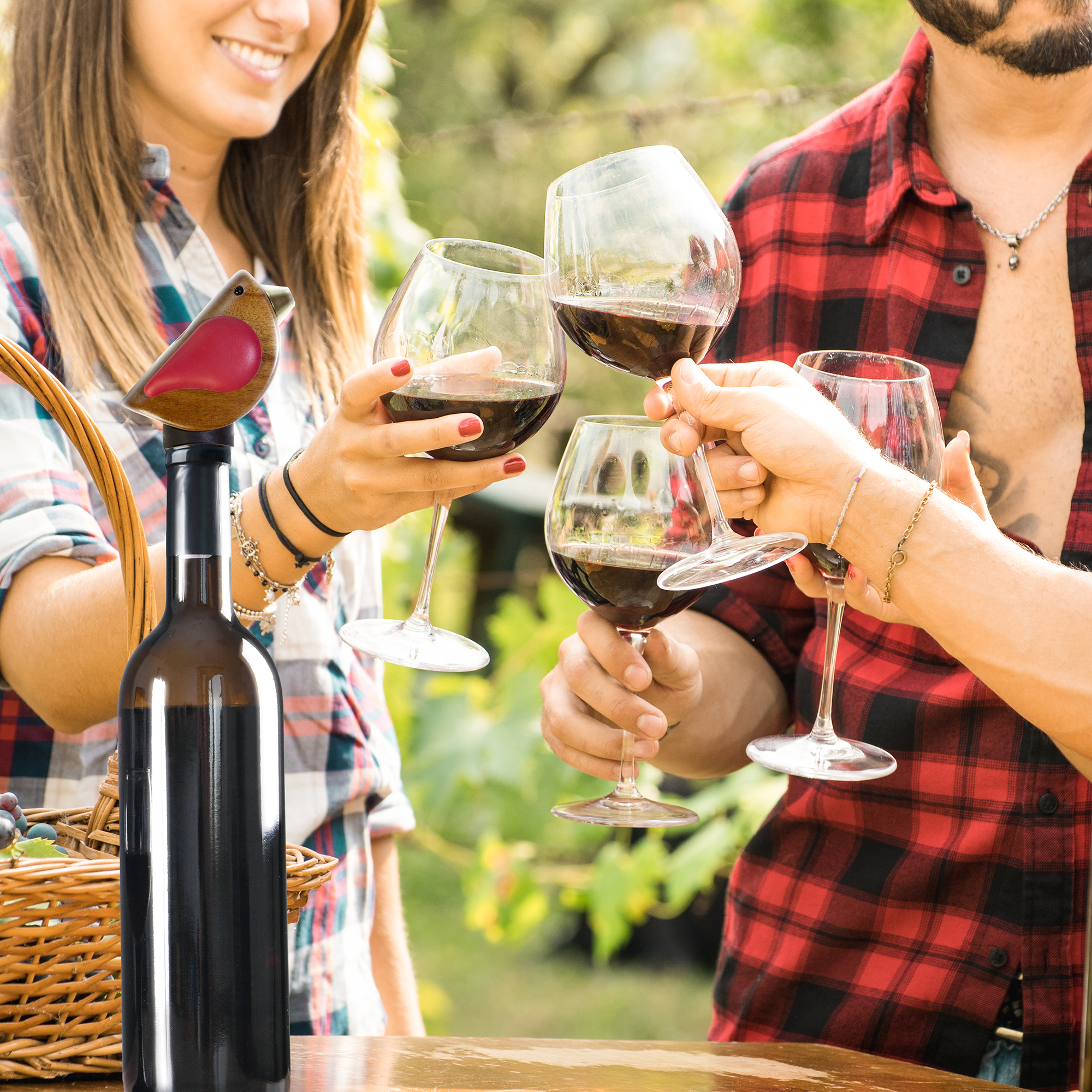 Songbird Specialties™ Bottle Pourer - Red 1