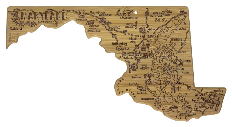 Destination Maryland Cutting & Serving Board 1 Destination Maryland Cutting & Serving Board 1
