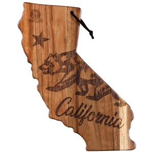 Rock & Branch® Origins Series California State Shaped Cutting & Serving Board 1 Rock & Branch® Origins Series California State Shaped Cutting & Serving Board 1
