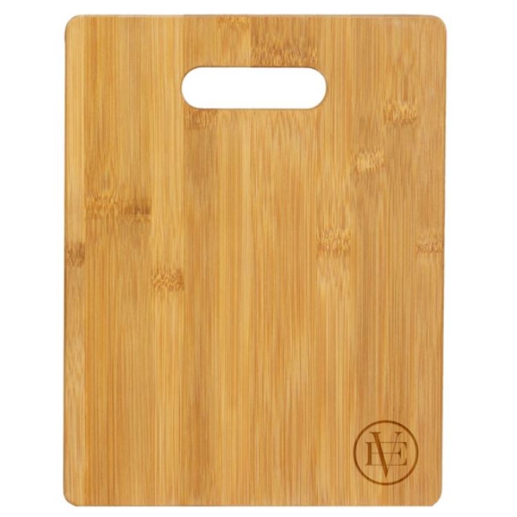 11" Bamboo Cutting Board with Handle 1 11" Bamboo Cutting Board with Handle 1