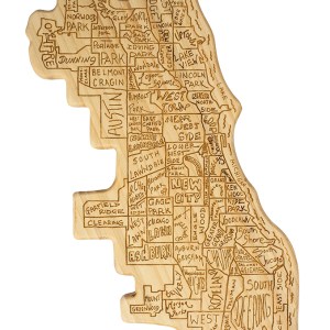 Chicago City Life Cutting & Serving Board 1 Chicago City Life Cutting & Serving Board 1