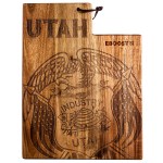 Rock & Branch® Origins Series Utah State Shaped Cutting & Serving Board 1 Rock & Branch® Origins Series Utah State Shaped Cutting & Serving Board 1