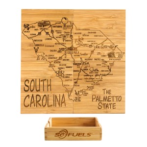 South Carolina Puzzle Coaster Set 1 South Carolina Puzzle Coaster Set 1