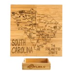 South Carolina Puzzle Coaster Set 1 South Carolina Puzzle Coaster Set 1