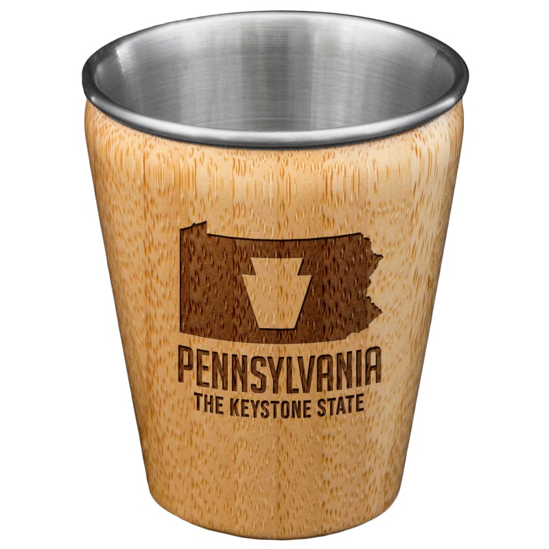 Pennsylvania State Shot Glass 1 Pennsylvania State Shot Glass 1