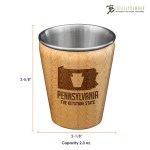 Pennsylvania State Shot Glass 3 Pennsylvania State Shot Glass 3