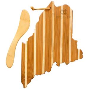 Maine Charcuterie Board with Spreader Knife Gift Set 1 Maine Charcuterie Board with Spreader Knife Gift Set 1