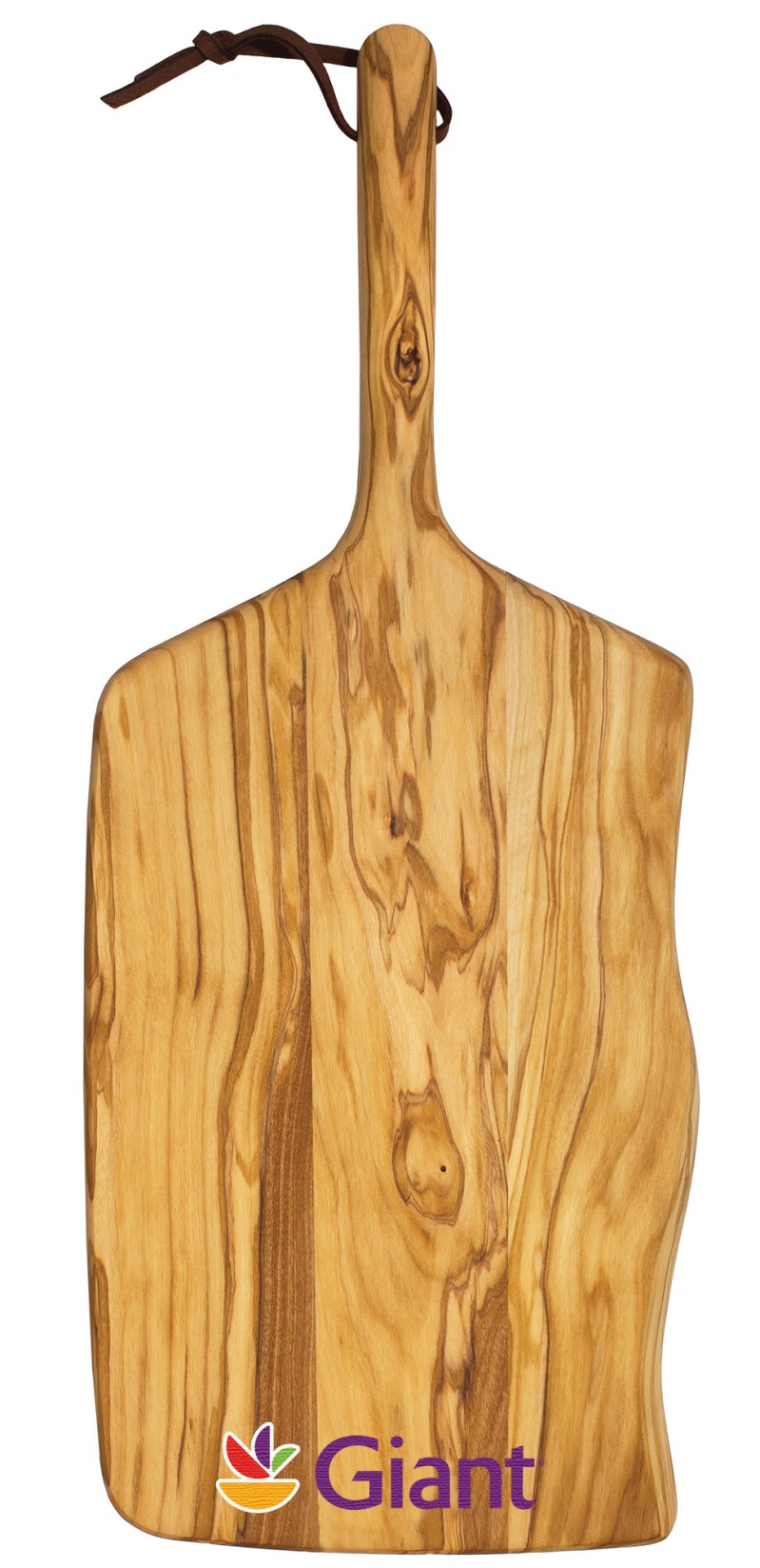 Rock & Branch® Olive Wood Cutting & Serving Board W/Handle 1 Rock & Branch® Olive Wood Cutting & Serving Board W/Handle 1