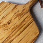 Rock & Branch® Olive Wood Cutting & Serving Board W/Handle 3 Rock & Branch® Olive Wood Cutting & Serving Board W/Handle 3