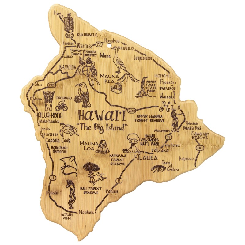 Destination Hawaii Big Island Cutting & Serving Board 1 Destination Hawaii Big Island Cutting & Serving Board 1