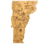 Destination Vermont Bamboo Cutting & Serving Board 1 Destination Vermont Bamboo Cutting & Serving Board 1