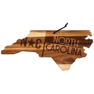 Rock & Branch® Origins Series North Carolina State Shaped Wood Serving & Cutting Board 1 Rock & Branch® Origins Series North Carolina State Shaped Wood Serving & Cutting Board 1