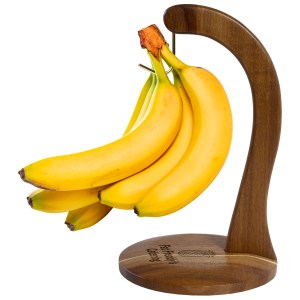 Rock & Branch® Acacia Banana Holder 1 Rock & Branch® Acacia Banana Holder 1