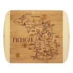A Slice of Life Michigan Serving & Cutting Board 1 A Slice of Life Michigan Serving & Cutting Board 1