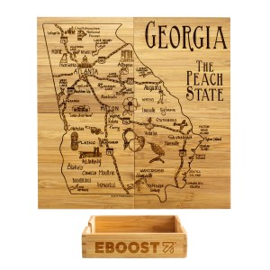 Georgia Puzzle Coaster Set 1 Georgia Puzzle Coaster Set 1