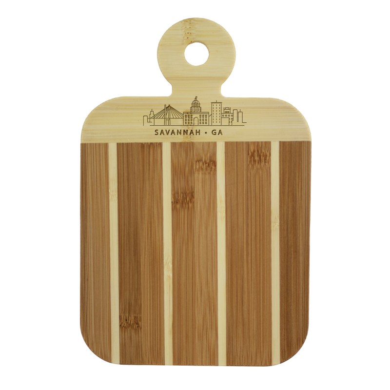 Striped Paddle Savannah City Skyline Board 1 Striped Paddle Savannah City Skyline Board 1