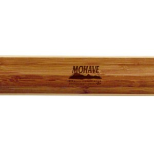 Bamboo Tapered Rolling Pin w/ Inlay 1 Bamboo Tapered Rolling Pin w/ Inlay 1