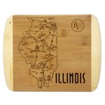 A Slice of Life Illinois Serving & Cutting Board 1 A Slice of Life Illinois Serving & Cutting Board 1