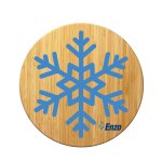 Holiday Snowflake Cutting and Serving Board 1 Holiday Snowflake Cutting and Serving Board 1