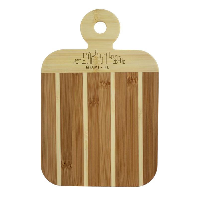 Striped Paddle Miami City Skyline Board 1 Striped Paddle Miami City Skyline Board 1