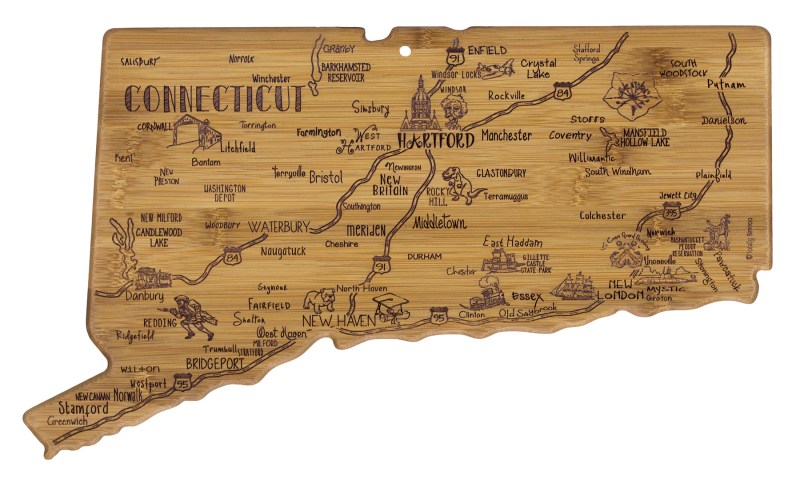 Destination Connecticut Cutting & Serving Board 1 Destination Connecticut Cutting & Serving Board 1