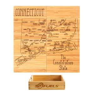 Connecticut Puzzle Coaster Set 1 Connecticut Puzzle Coaster Set 1