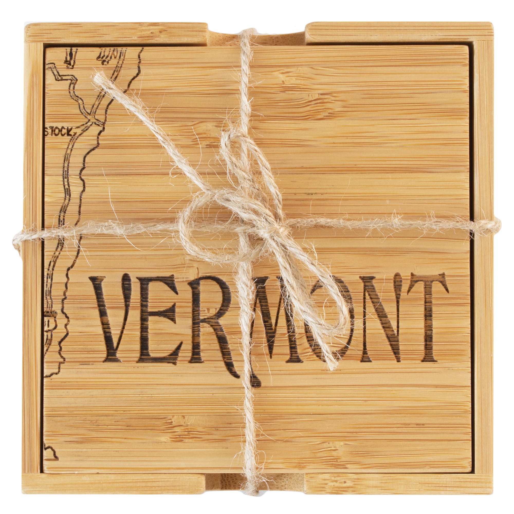 Vermont Puzzle Coaster Set 1