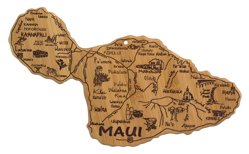 Destination Maui Hawaii Cutting & Serving Board 1 Destination Maui Hawaii Cutting & Serving Board 1