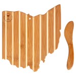 Ohio Charcuterie Board with Spreader Knife Gift Set 1 Ohio Charcuterie Board with Spreader Knife Gift Set 1
