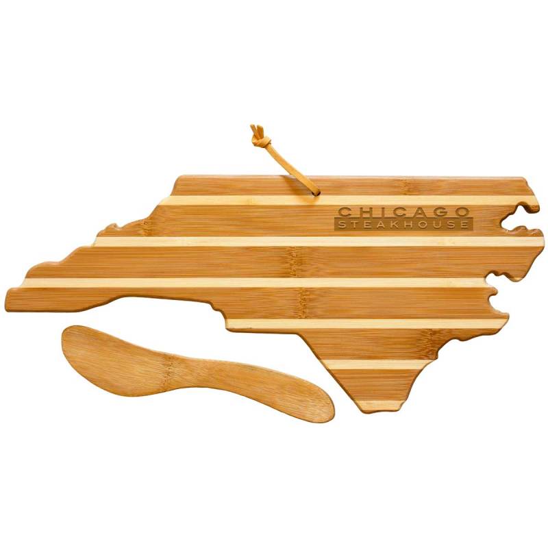 North Carolina Charcuterie Board with Spreader Knife Gift Set 1 North Carolina Charcuterie Board with Spreader Knife Gift Set 1