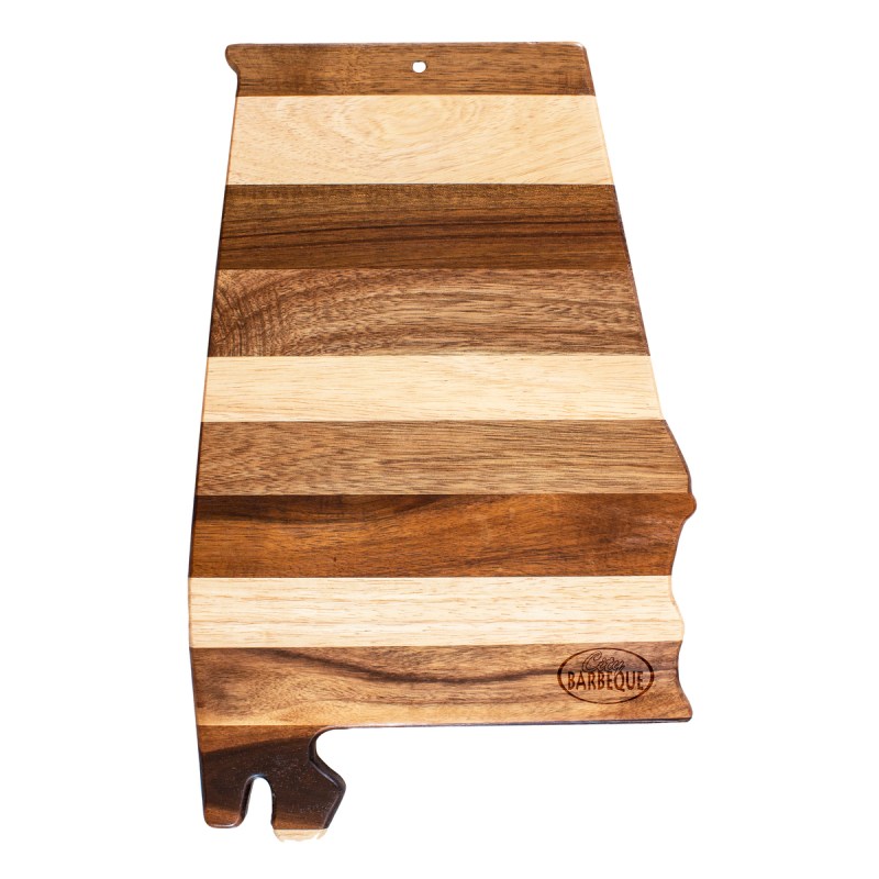 Rock & Branch® Shiplap Series Alabama State Shaped Wood Serving & Cutting Board 1 Rock & Branch® Shiplap Series Alabama State Shaped Wood Serving & Cutting Board 1