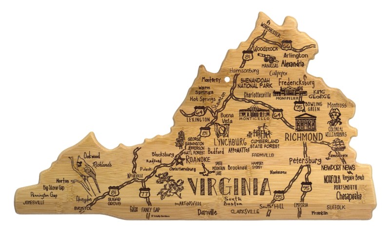 Destination Virginia Cutting & Serving Board 1 Destination Virginia Cutting & Serving Board 1