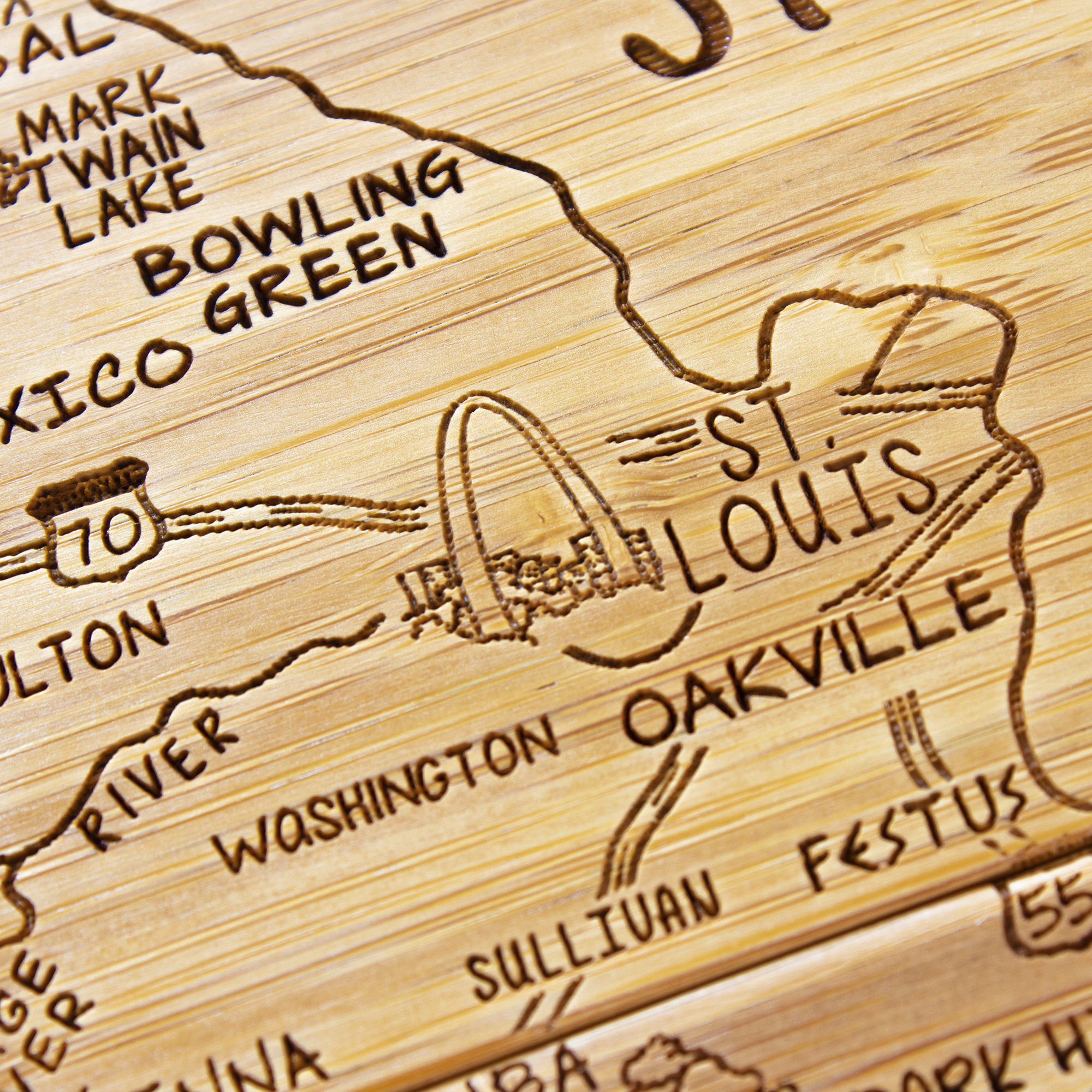 Missouri Puzzle Coaster Set 1