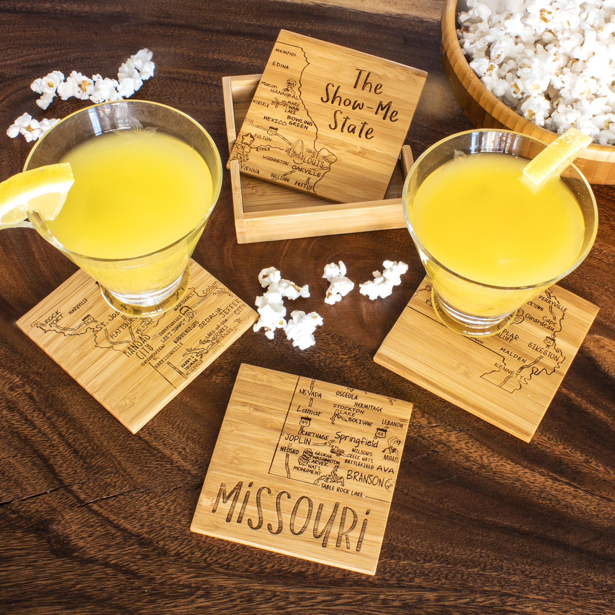 Missouri Puzzle Coaster Set 1